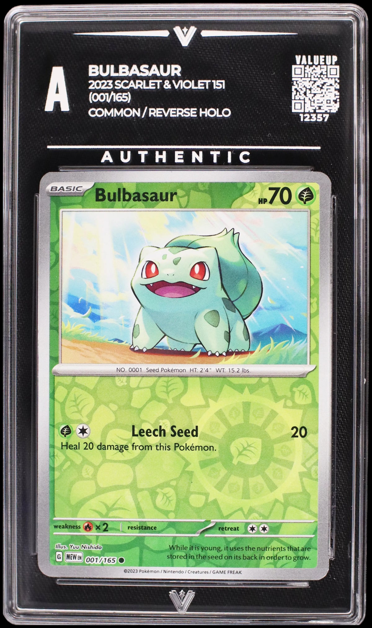 12357 BULBASAUR