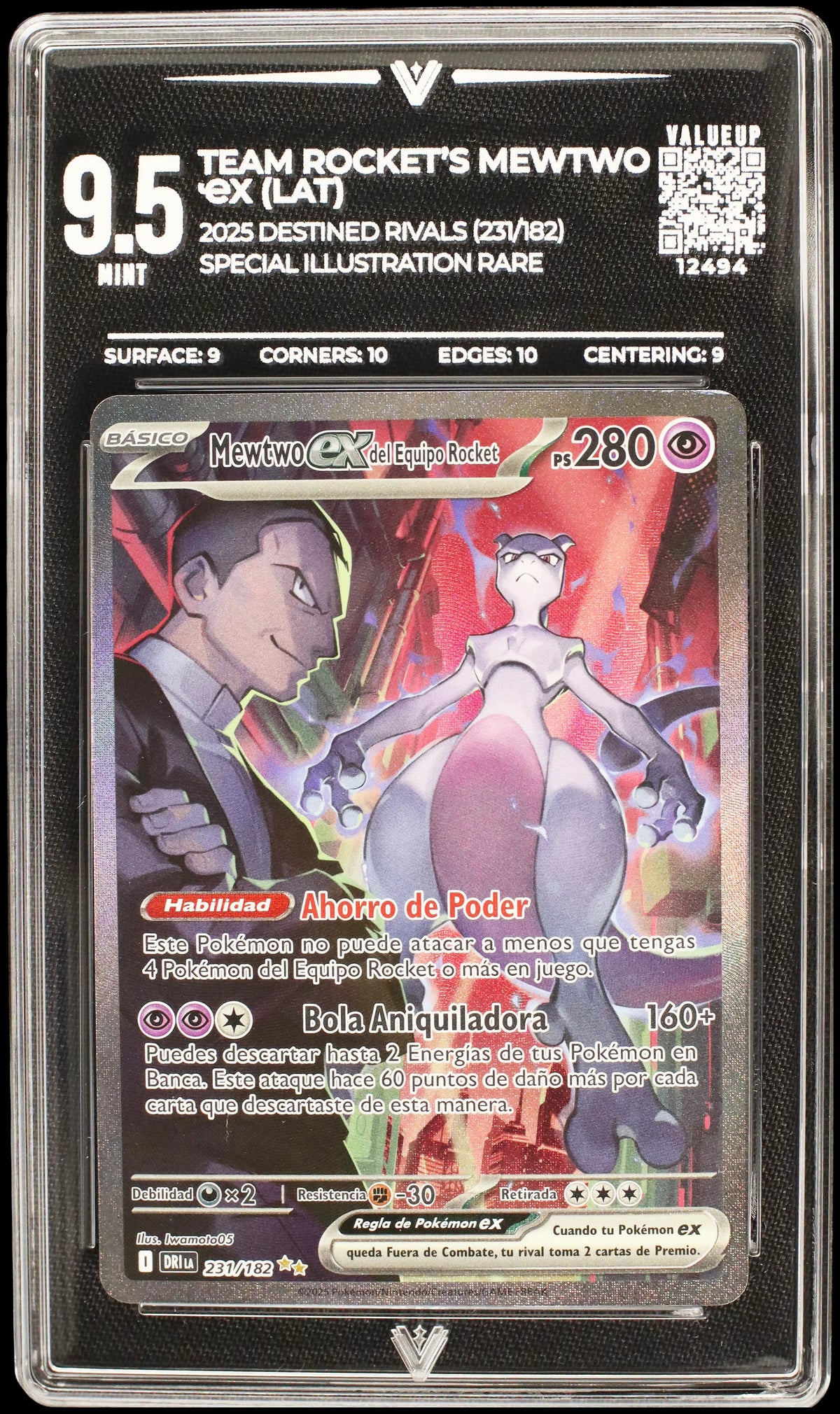 12494 TEAM ROCKET'S MEWTWO Ҽx (LAT)