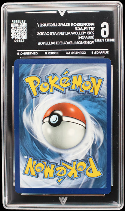 12592 PROFESSOR ELM'S LECTURE / 1ST PLACE