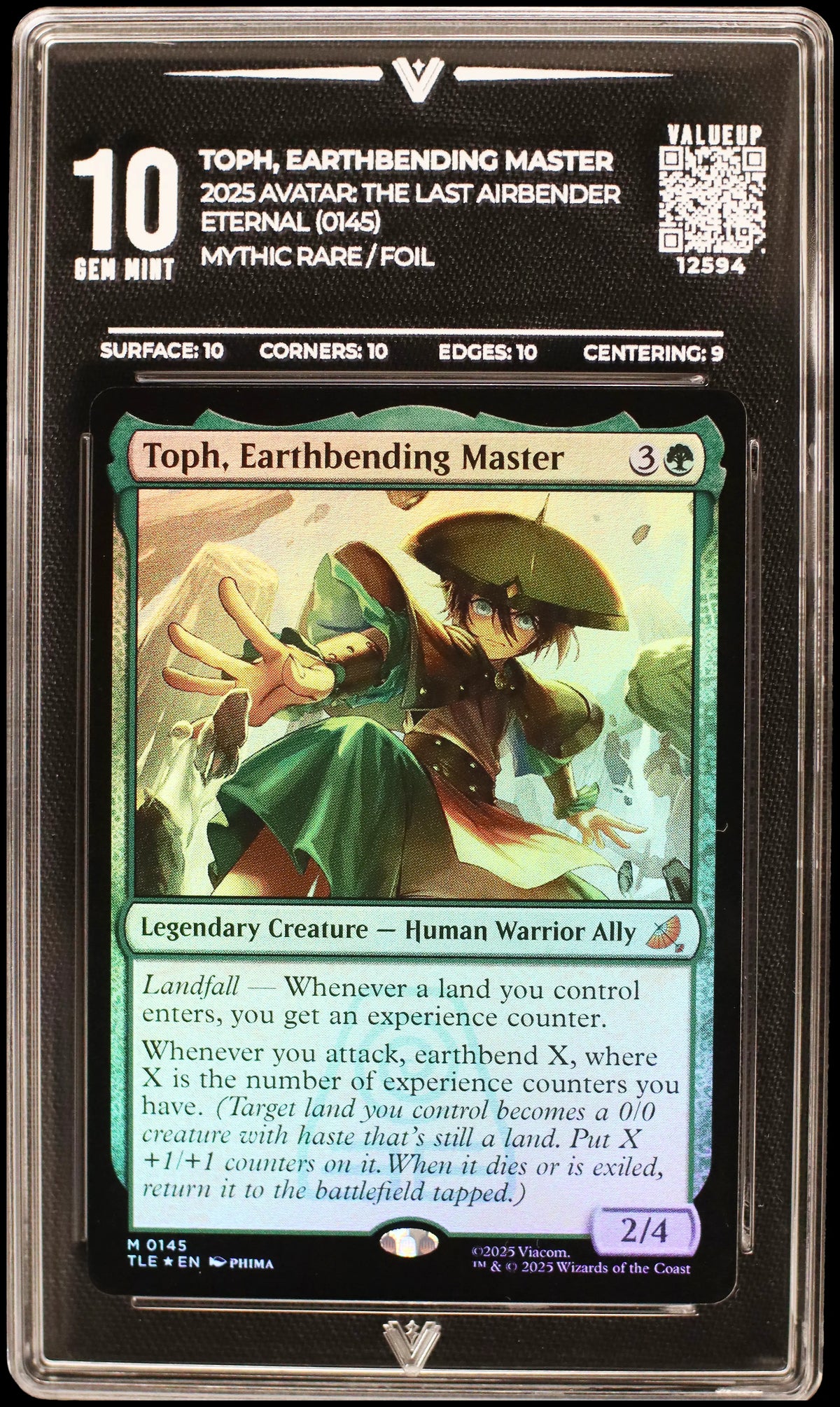 12594 TOPH, EARTHBENDING MASTER