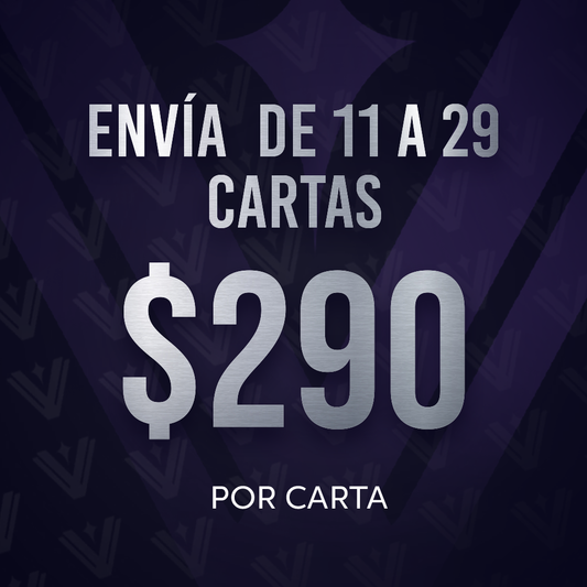 De 11 a 29 Cartas Grading Card