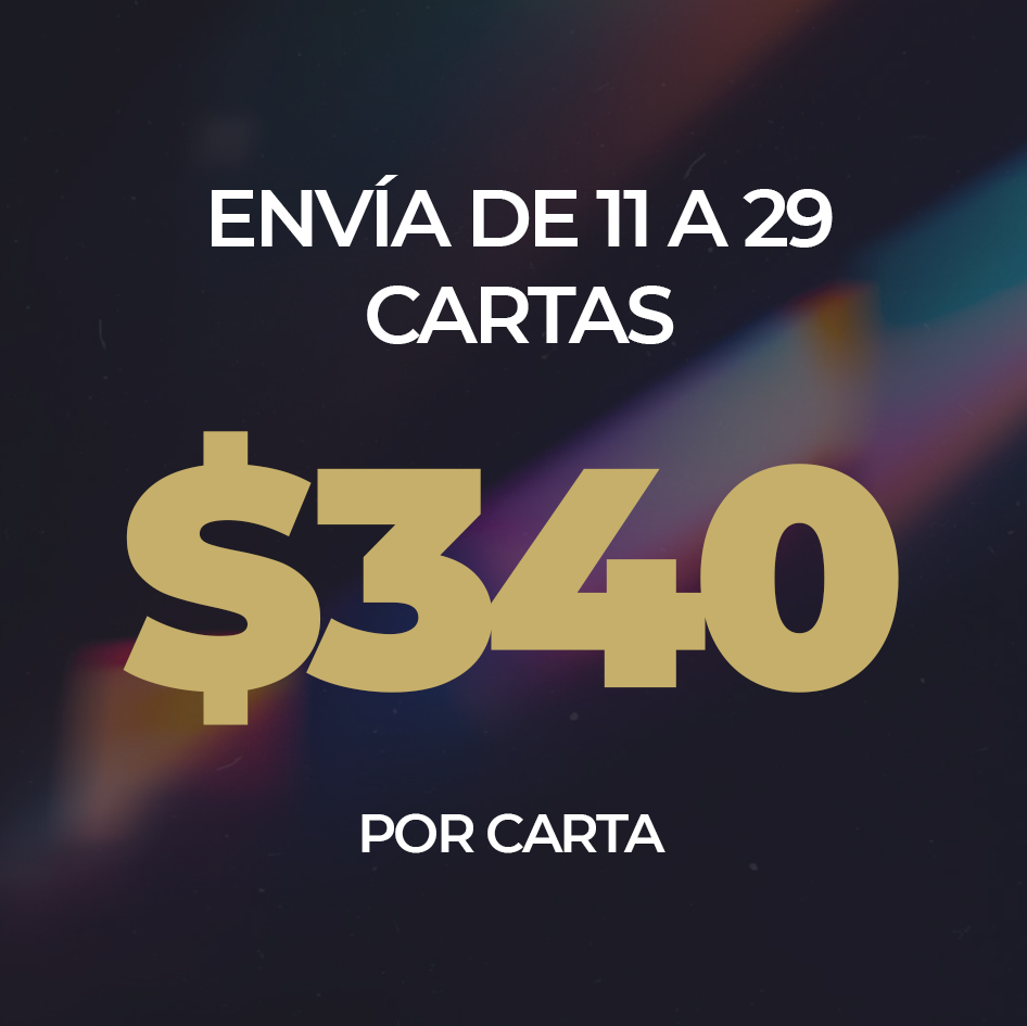 De 11 a 29 Cartas