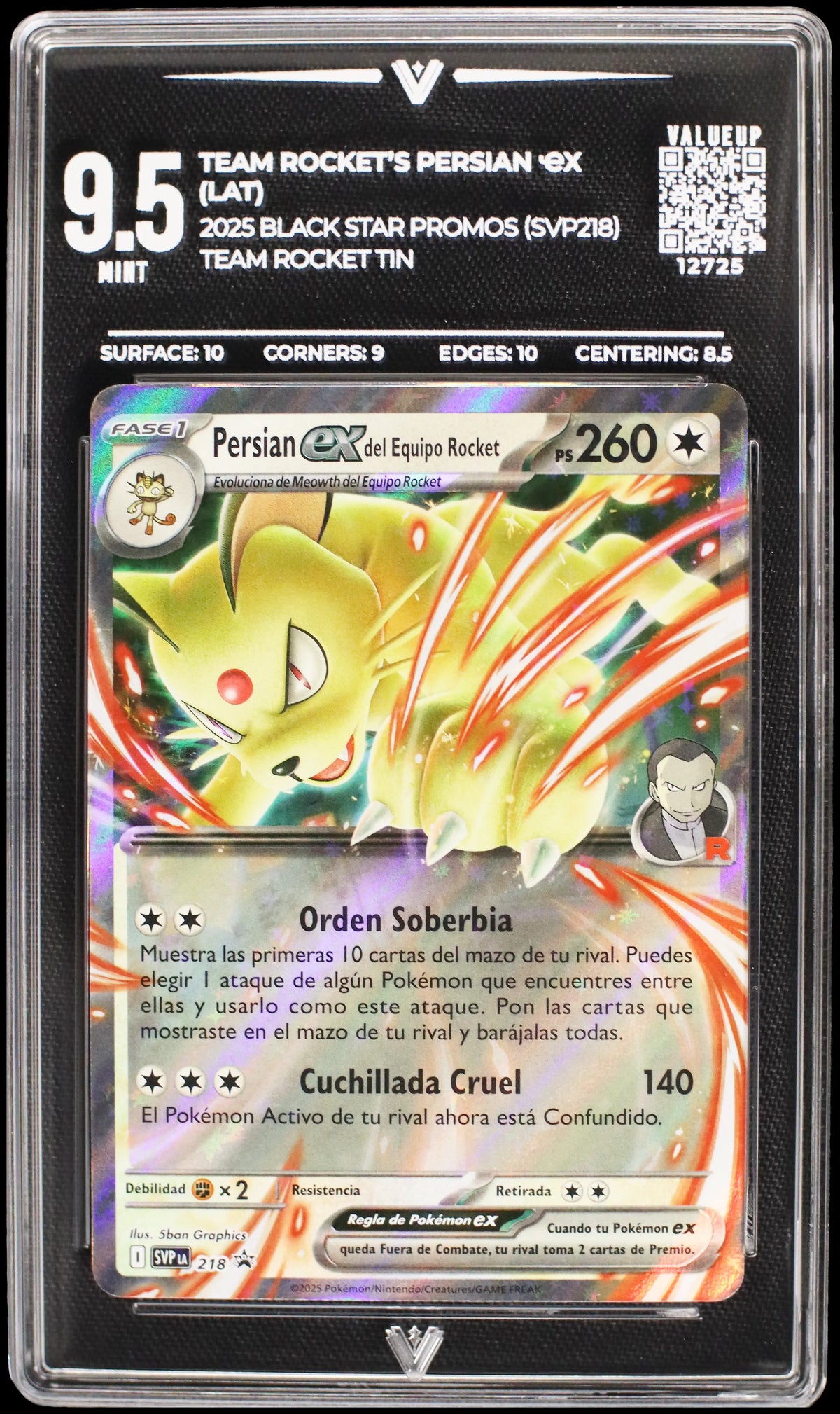12725 TEAM ROCKET'S PERSIAN Ҽx (LAT)