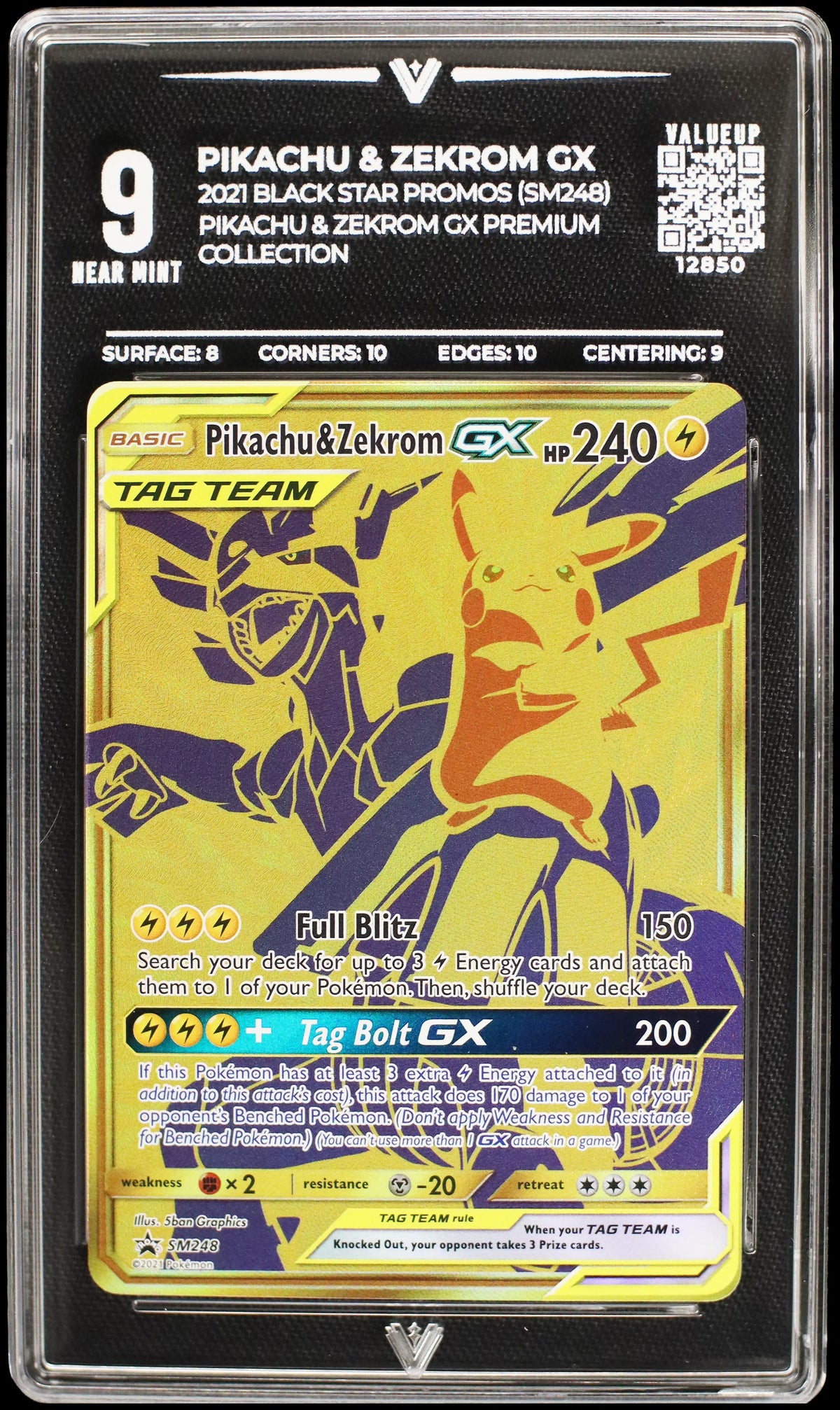 12850 PIKACHU & ZEKROM GX