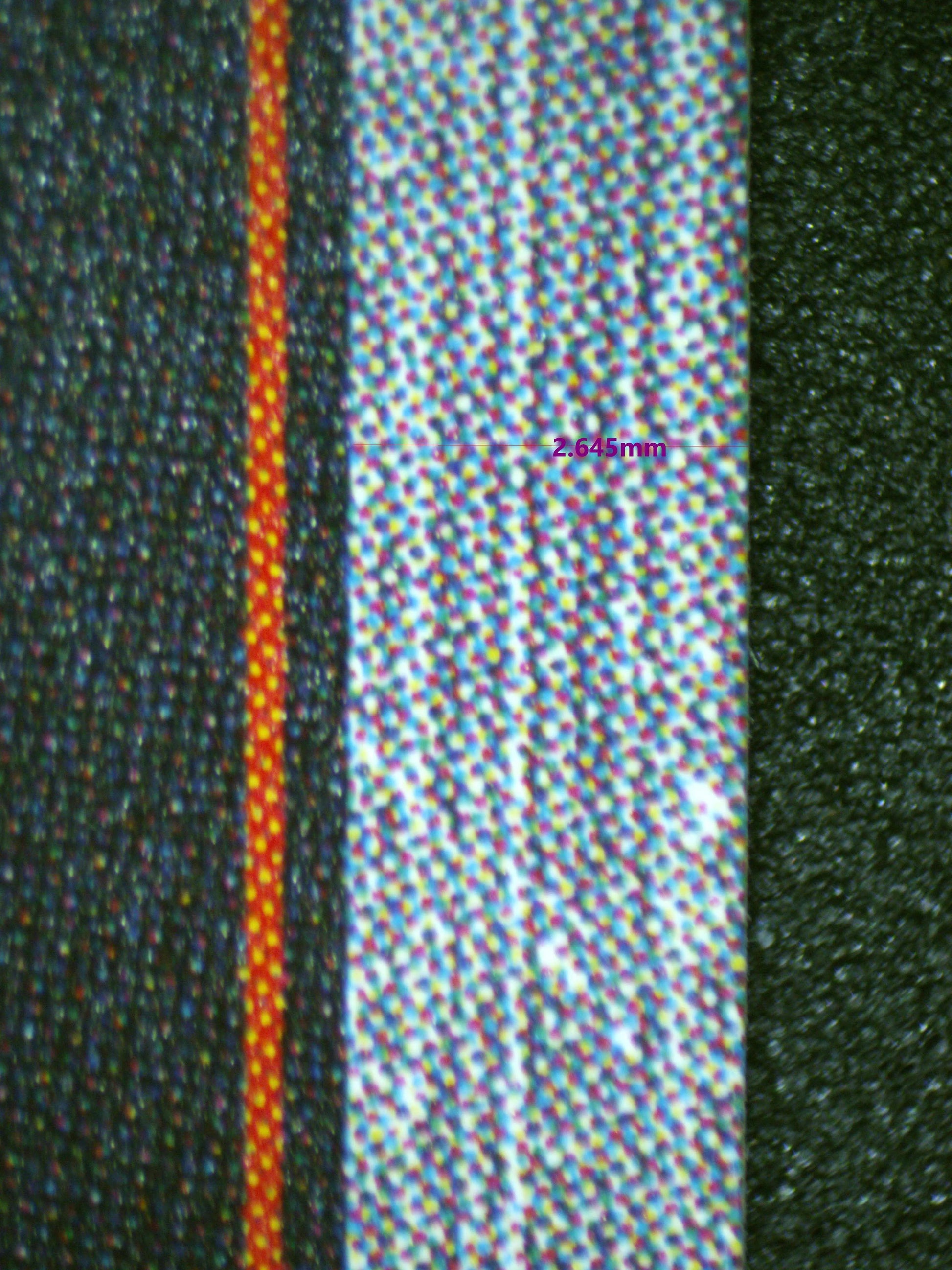 02000 DIMENSIONAL HOLE Grading Card