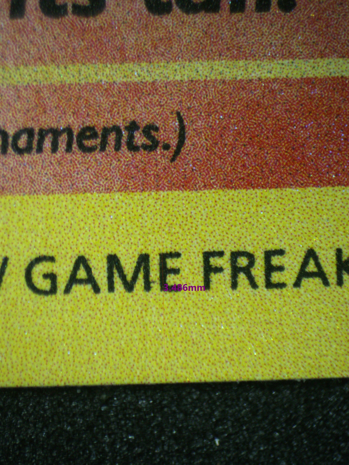 02543 CHARMANDER Grading Card