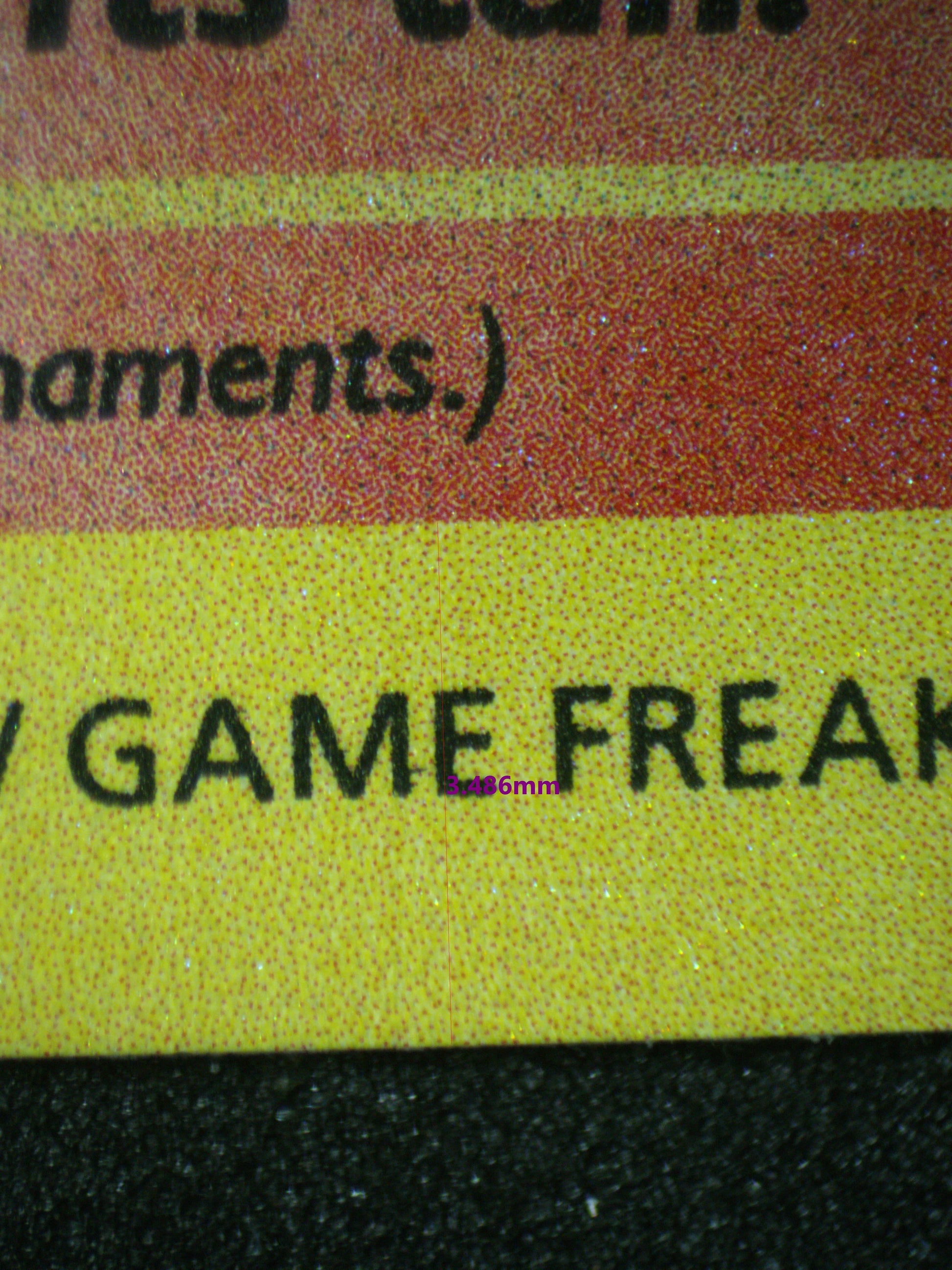 02543 CHARMANDER Grading Card