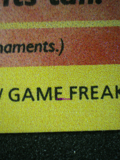 02543 CHARMANDER Grading Card
