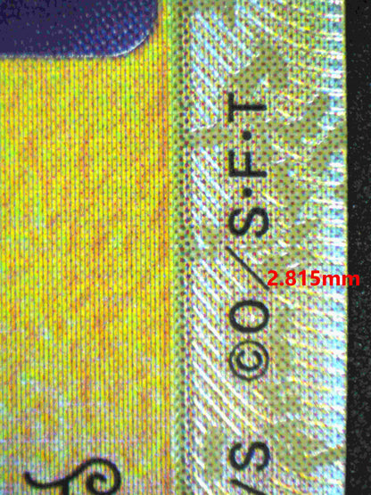 06325 THUNDER BOLT (JAPANESE) Grading Card