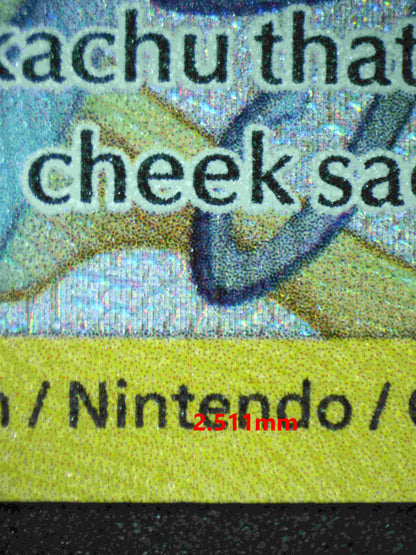 06341 PIKACHU Grading Card