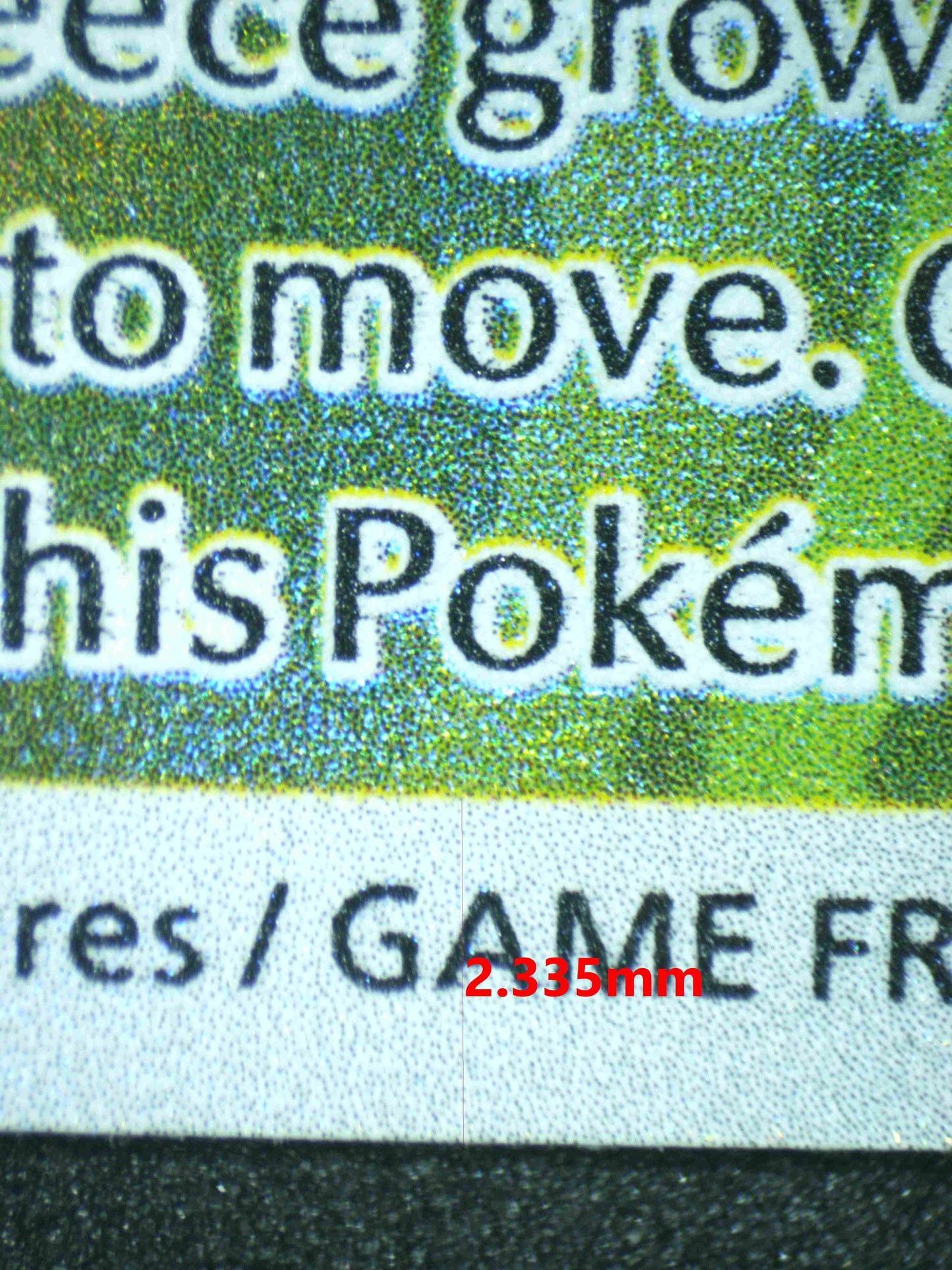 06521 HOP'S WOOLOO Grading Card