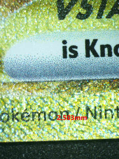 06571 ORIGIN FORME PALKIA VSTAR Grading Card