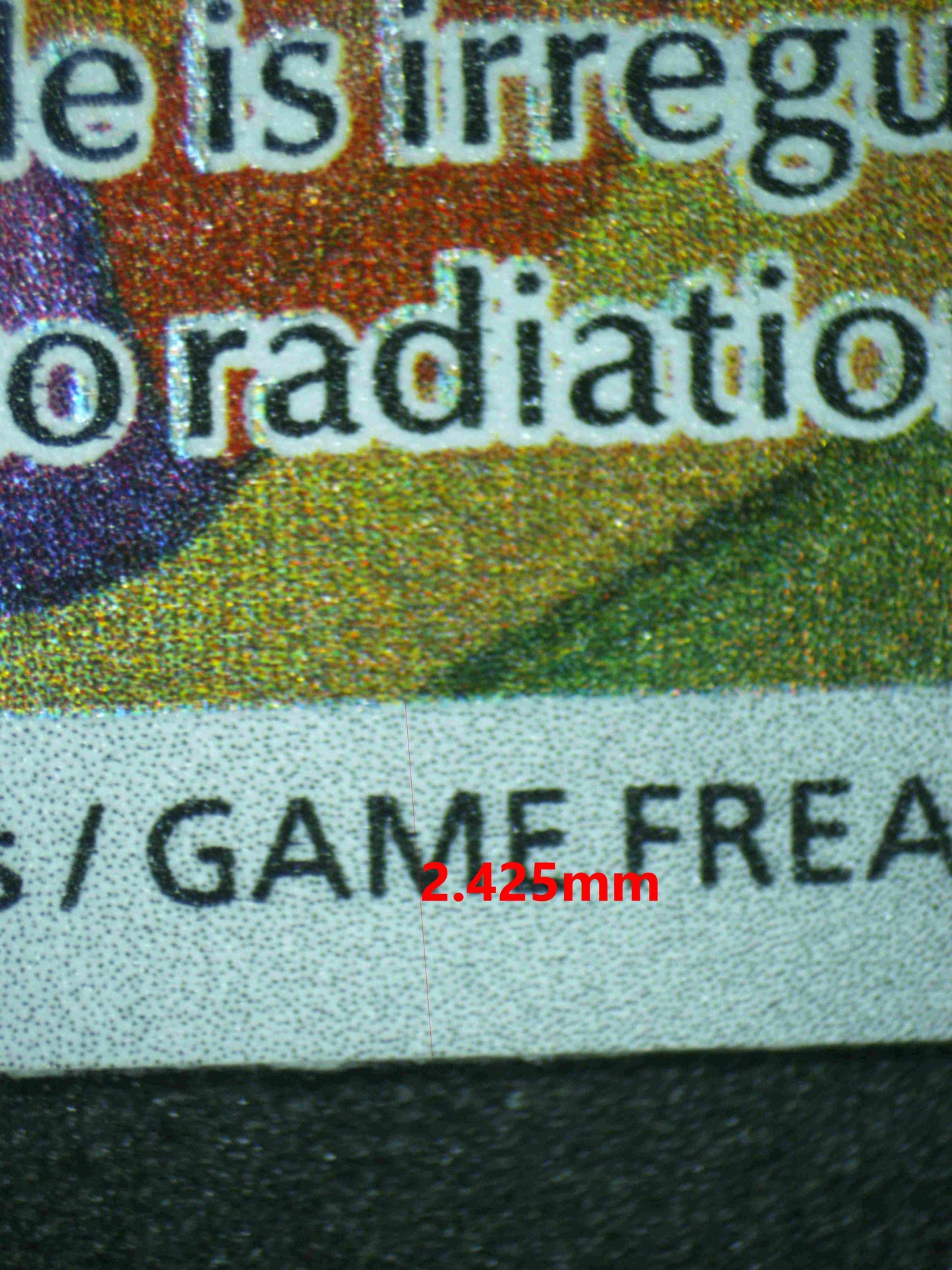 06623 EEVEE Grading Card