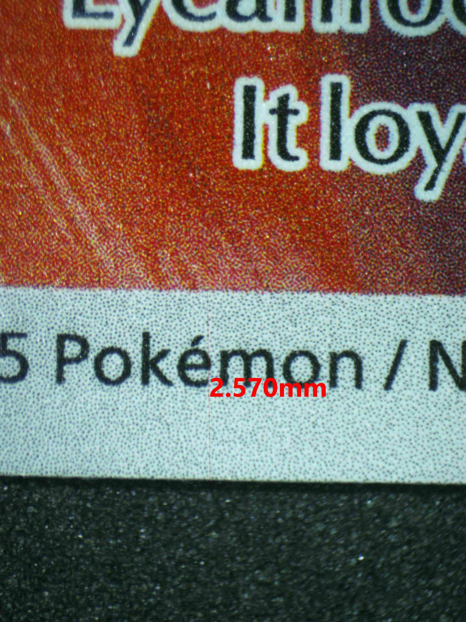 06646 LYCANROC Grading Card