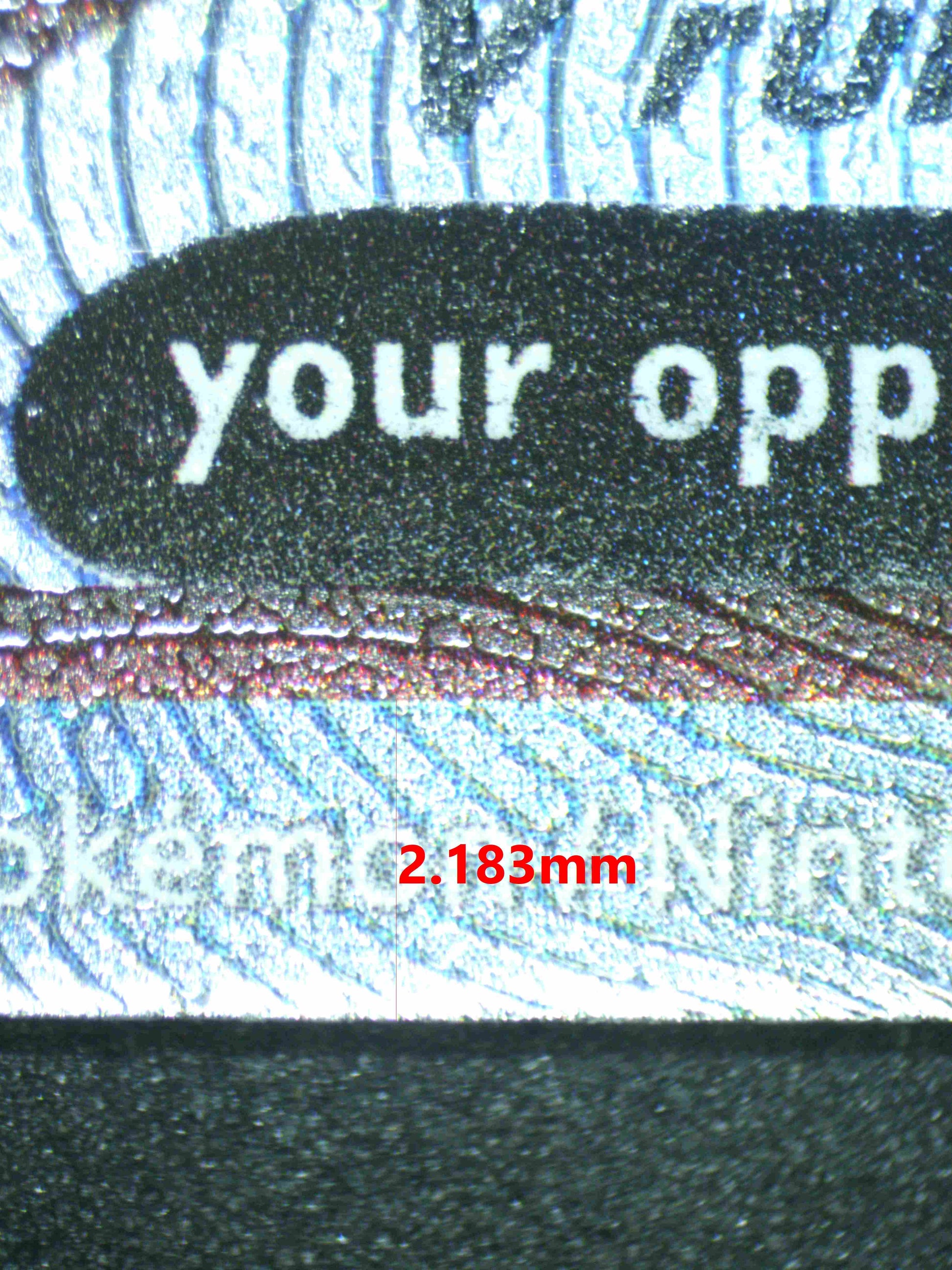 06708 HOOPA V Grading Card