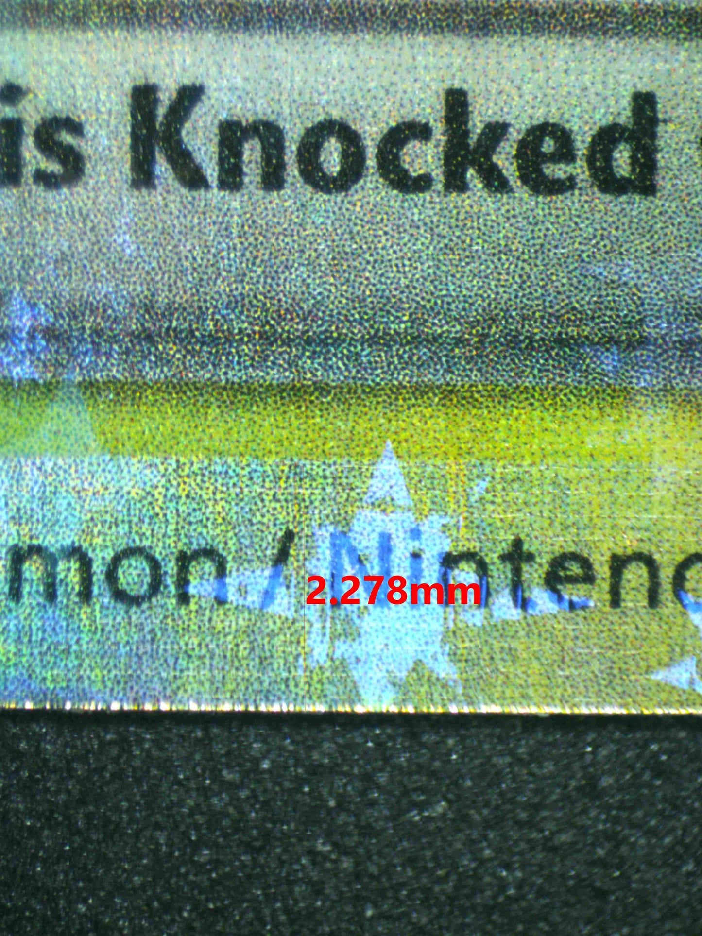 06811 AMOONGUSS EX Grading Card