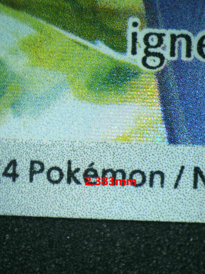 06820 HISUIAN GROWLITHE Grading Card