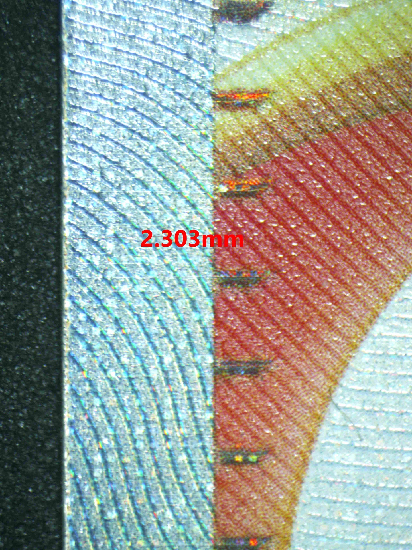 06833 CARMINE Grading Card