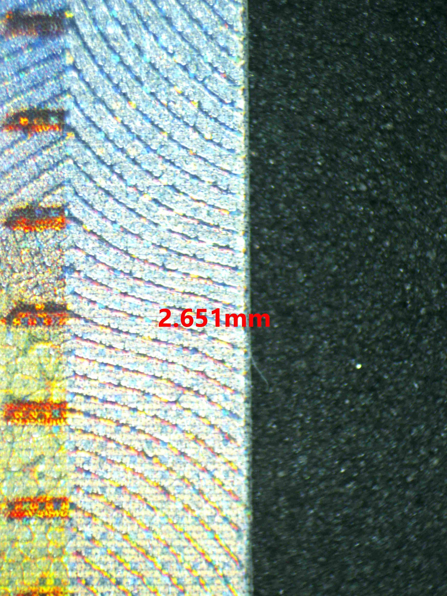 06833 CARMINE Grading Card