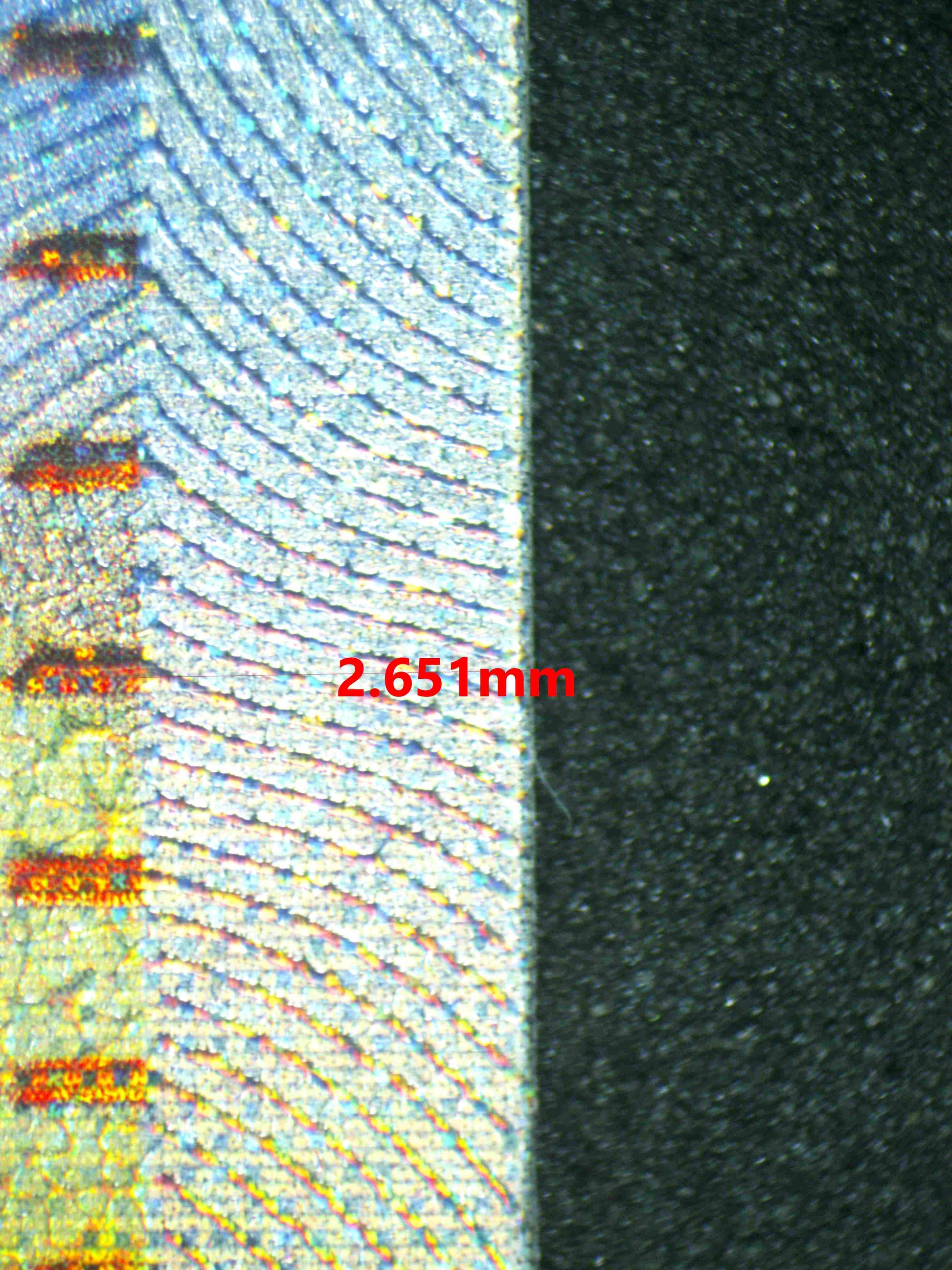 06833 CARMINE Grading Card