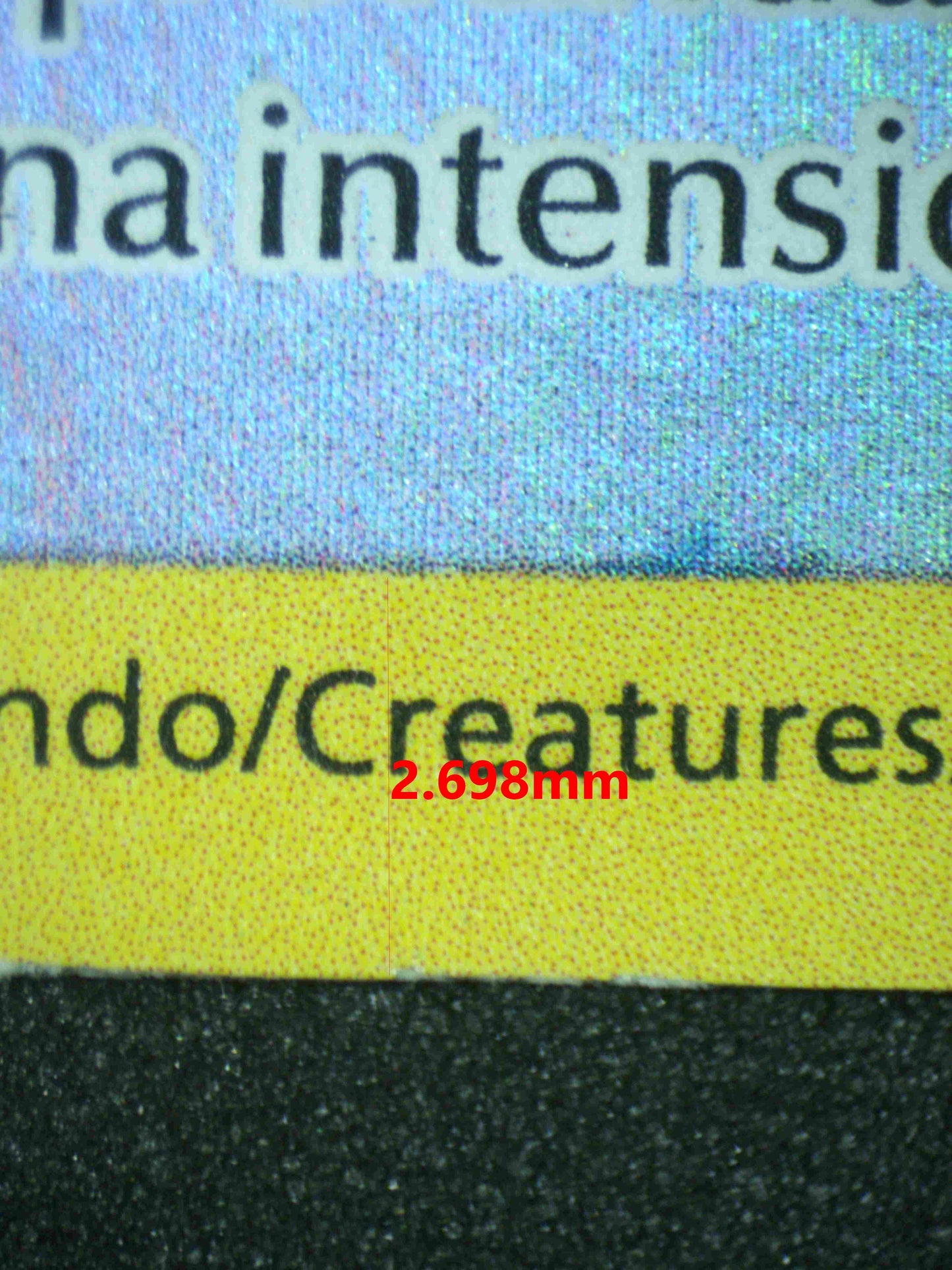 06859 MAGMORTAR (SPANISH) Grading Card