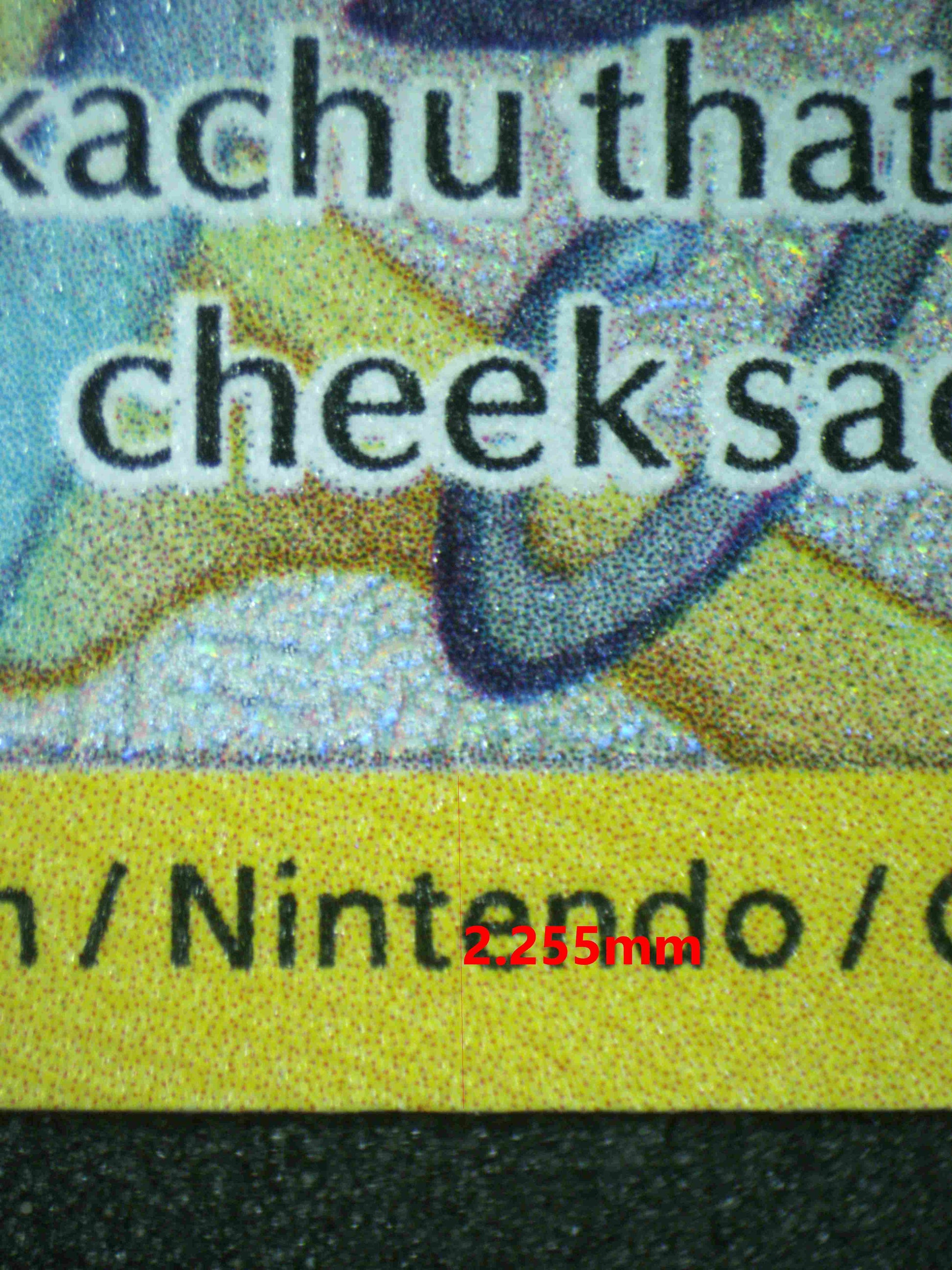 06942 PIKACHU Grading Card