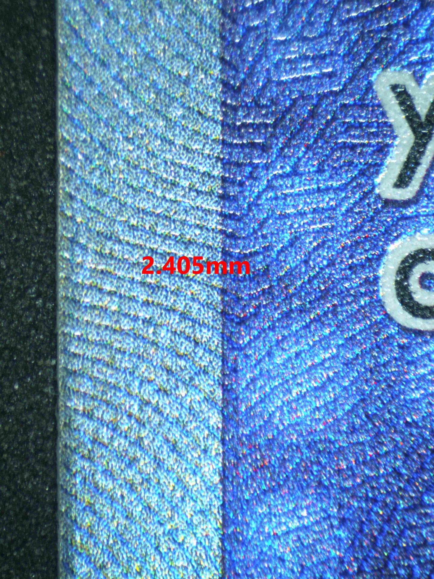 07182 IRON VALIANT EX Grading Card