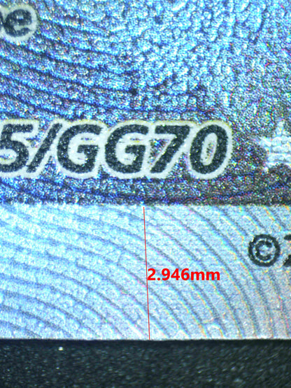 07366 REGIGIGAS VSTAR Grading Card