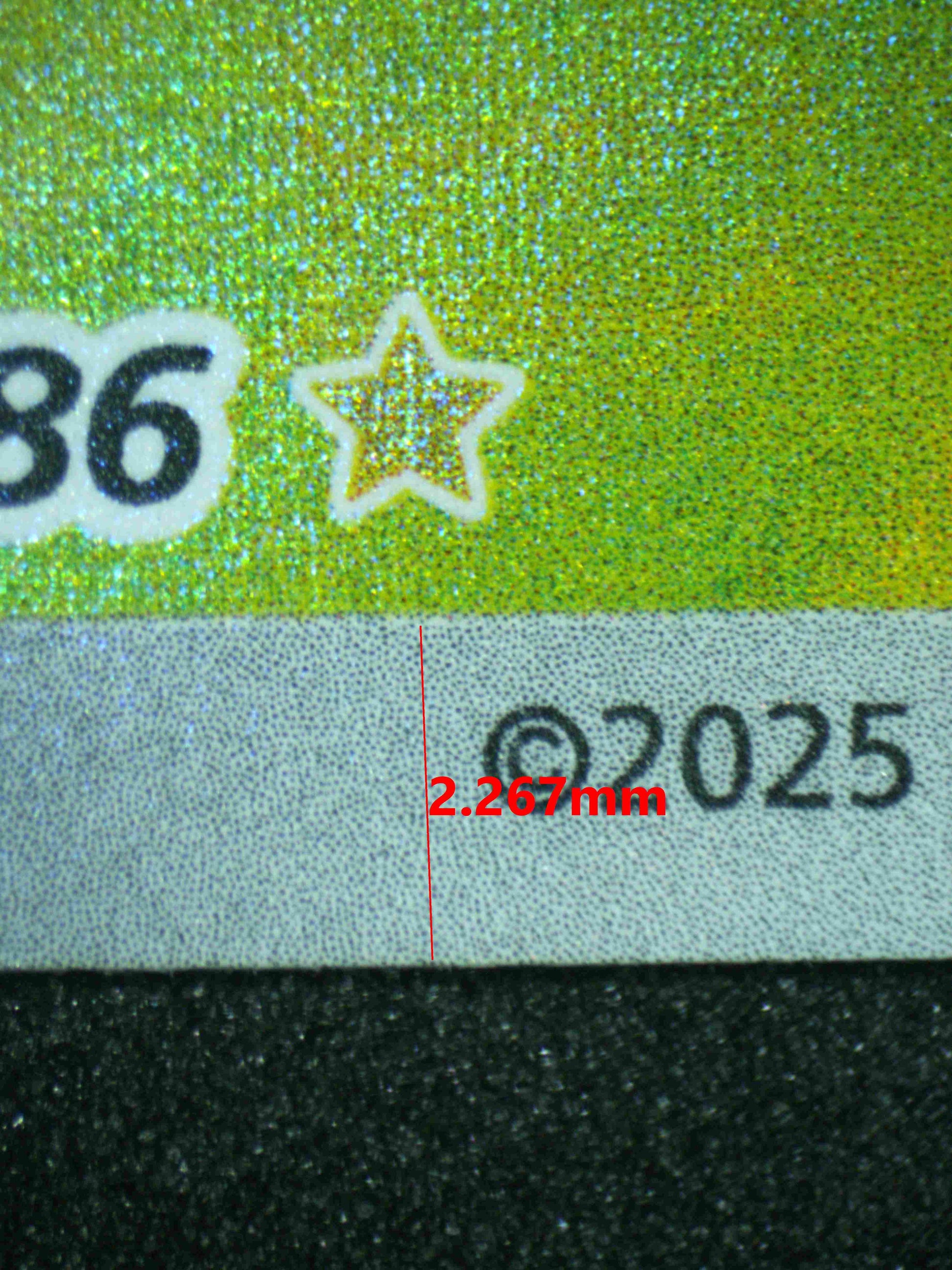 07456 Grading Card