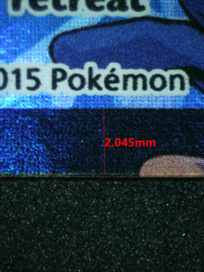 07501 TEAM AQUA'S KYOGRE EX Grading Card