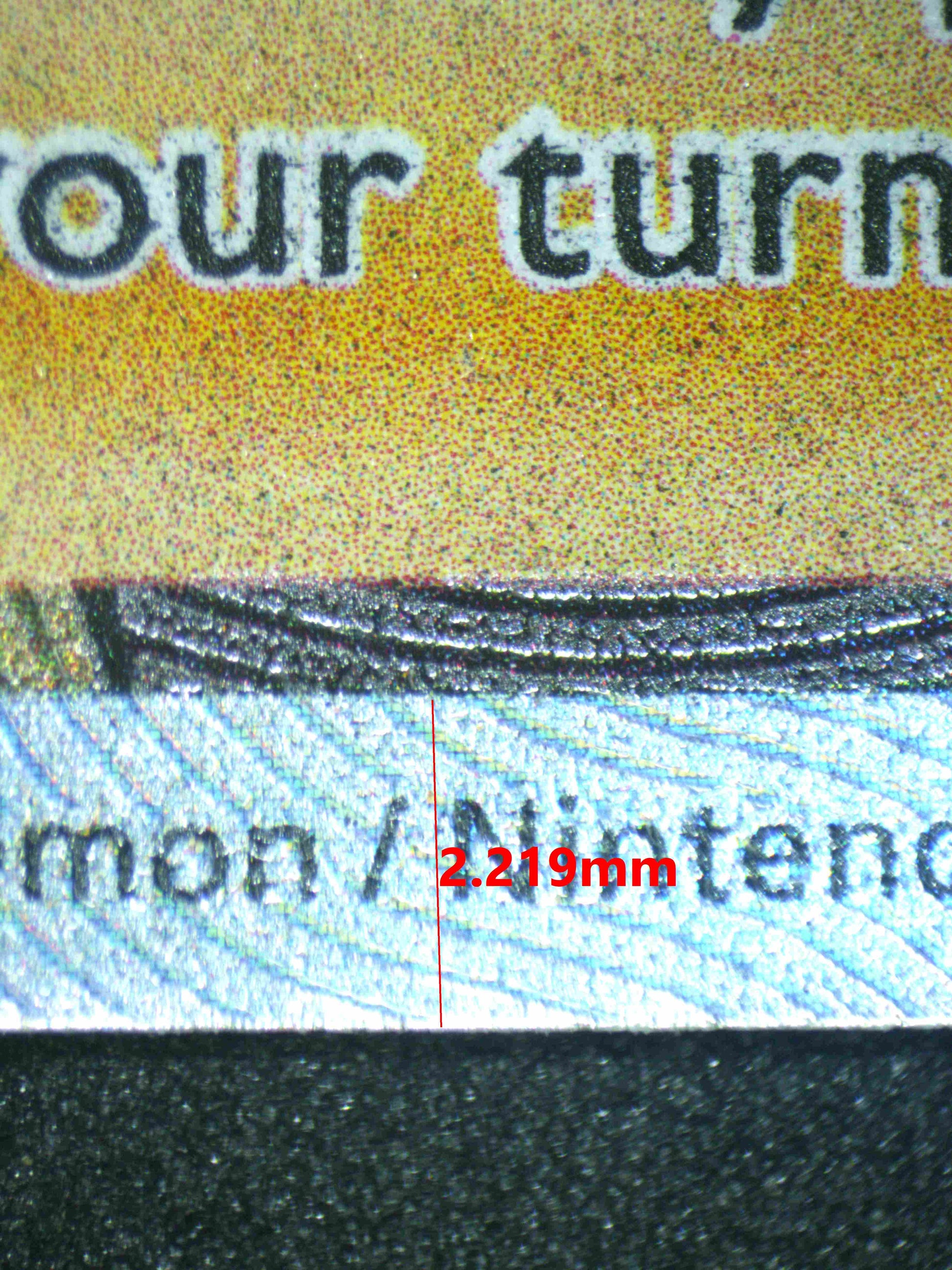 07535 SERENA Grading Card