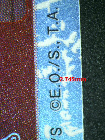 07811 RORONOA ZORO Grading Card