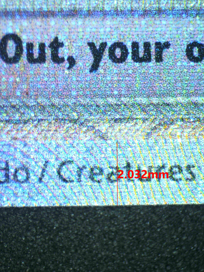 08038 MEW EX Grading Card