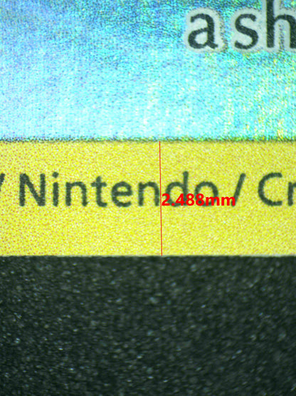 08042 SWABLU Grading Card