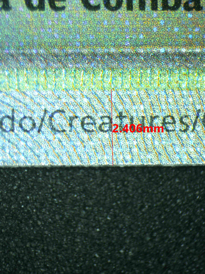 08113 MEW EX (SPANISH) Grading Card