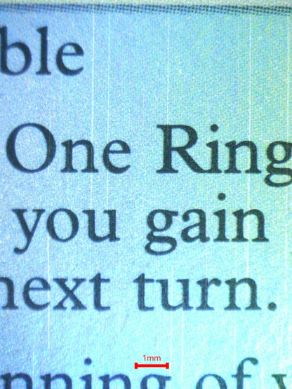 08122 THE ONE RING (EXTENDED ART) Grading Card