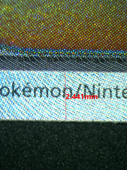 08128 CARMINE (JAPANESE) Grading Card