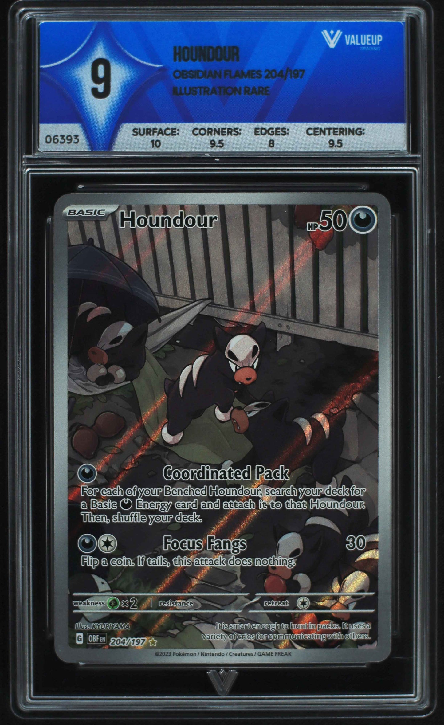 06393 HOUNDOUR Grading Card