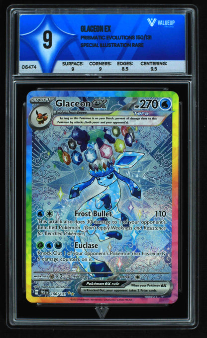 06474 GLACEON EX Grading Card