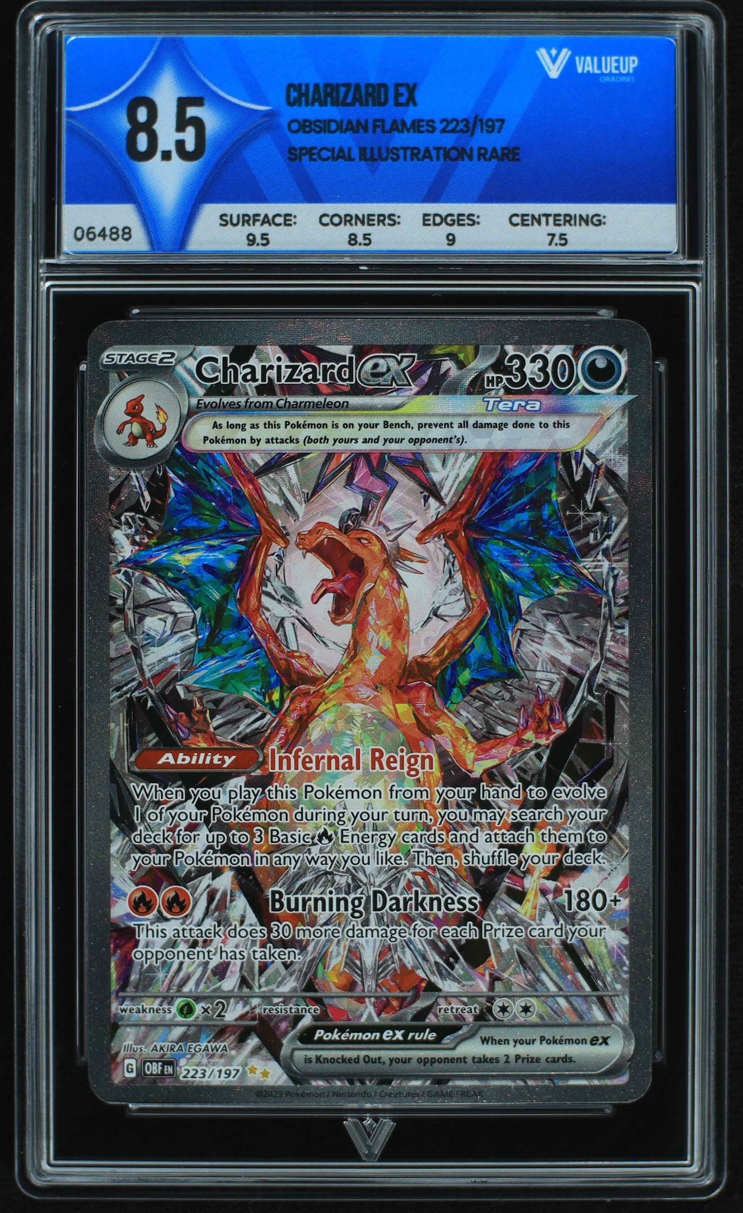 06488 CHARIZARD EX Grading Card