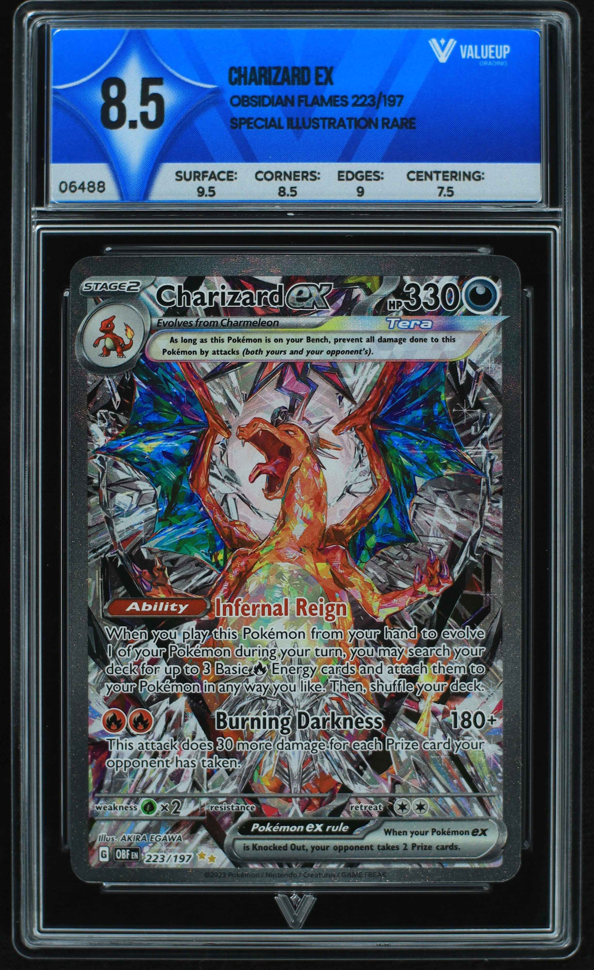 06488 CHARIZARD EX Grading Card