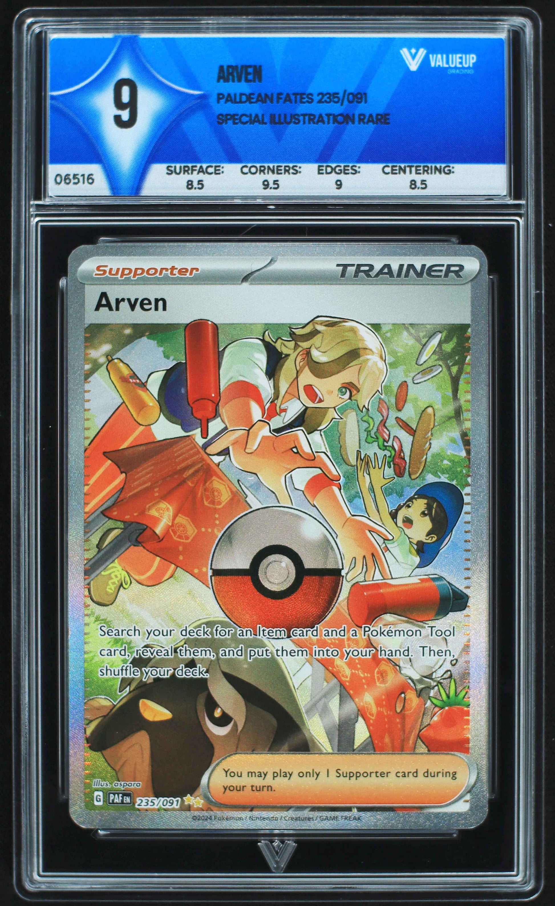 06516 ARVEN Grading Card