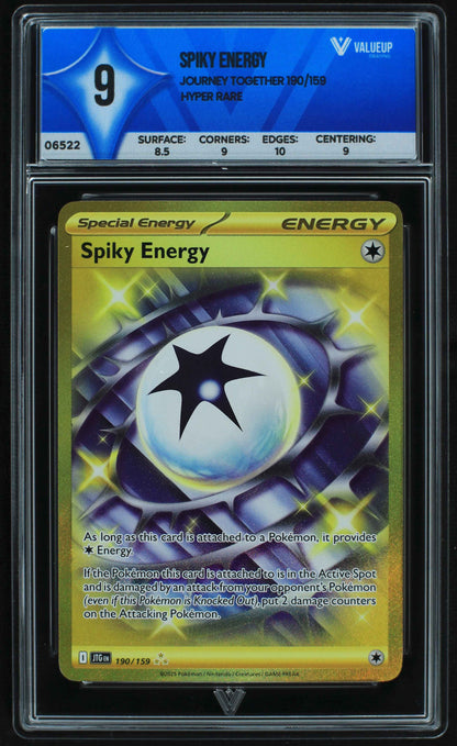 06522 SPIKY ENERGY Grading Card