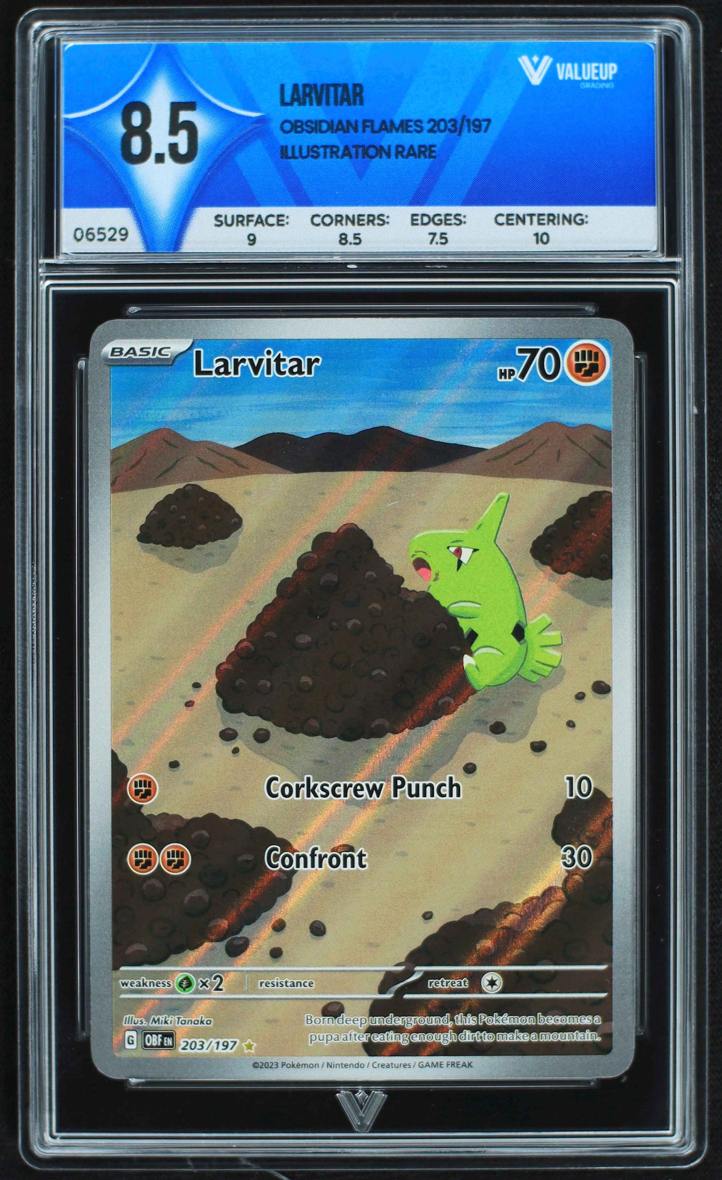 06529 LARVITAR Grading Card