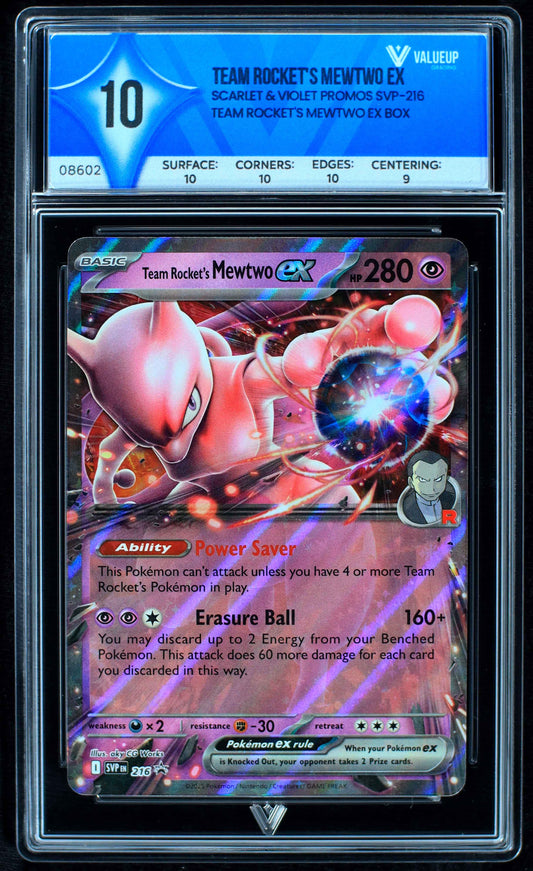 08602 TEAM ROCKET'S MEWTWO EX