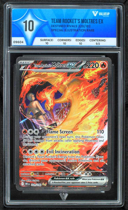 09604 TEAM ROCKET'S MOLTRES EX