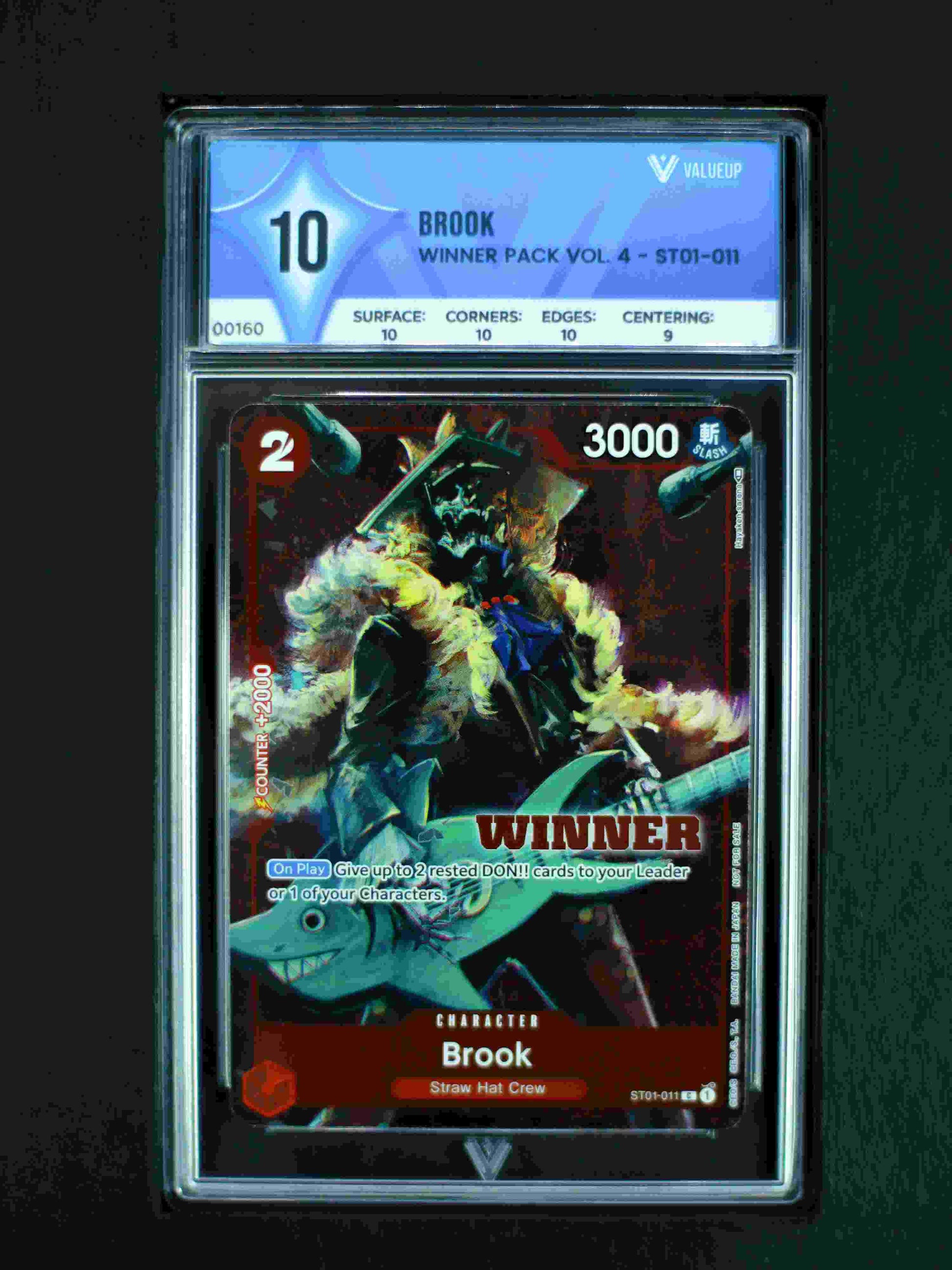 00160 BROOK Grading Card