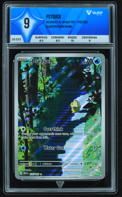 06383 PSYDUCK Grading Card