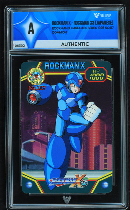 06302 ROCKMAN X - ROCKMAN X3 (JAPANESE) Grading Card