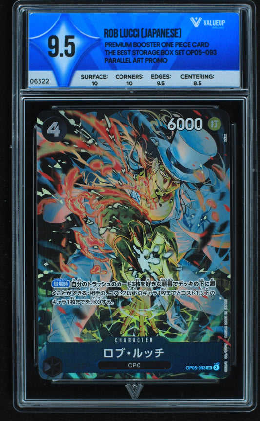 06322 ROB LUCCI (JAPANESE) Grading Card